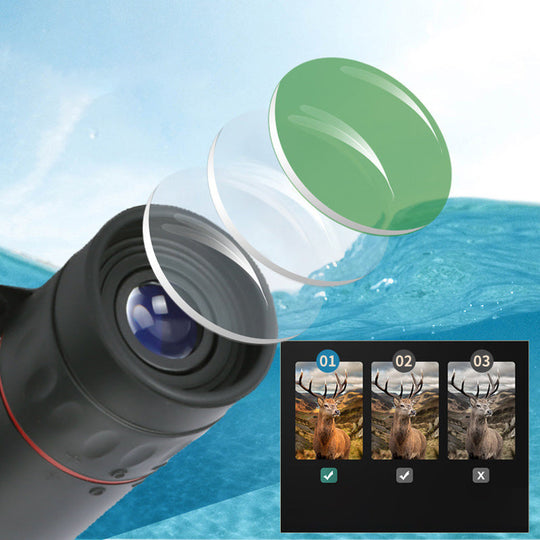 Välistingimustes kasutatav kaasaskantav monokulaarne teleskoop