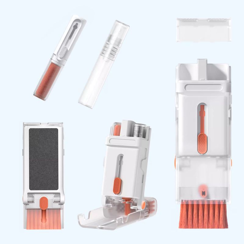 Kit de limpeza multifuncional 8 em 1