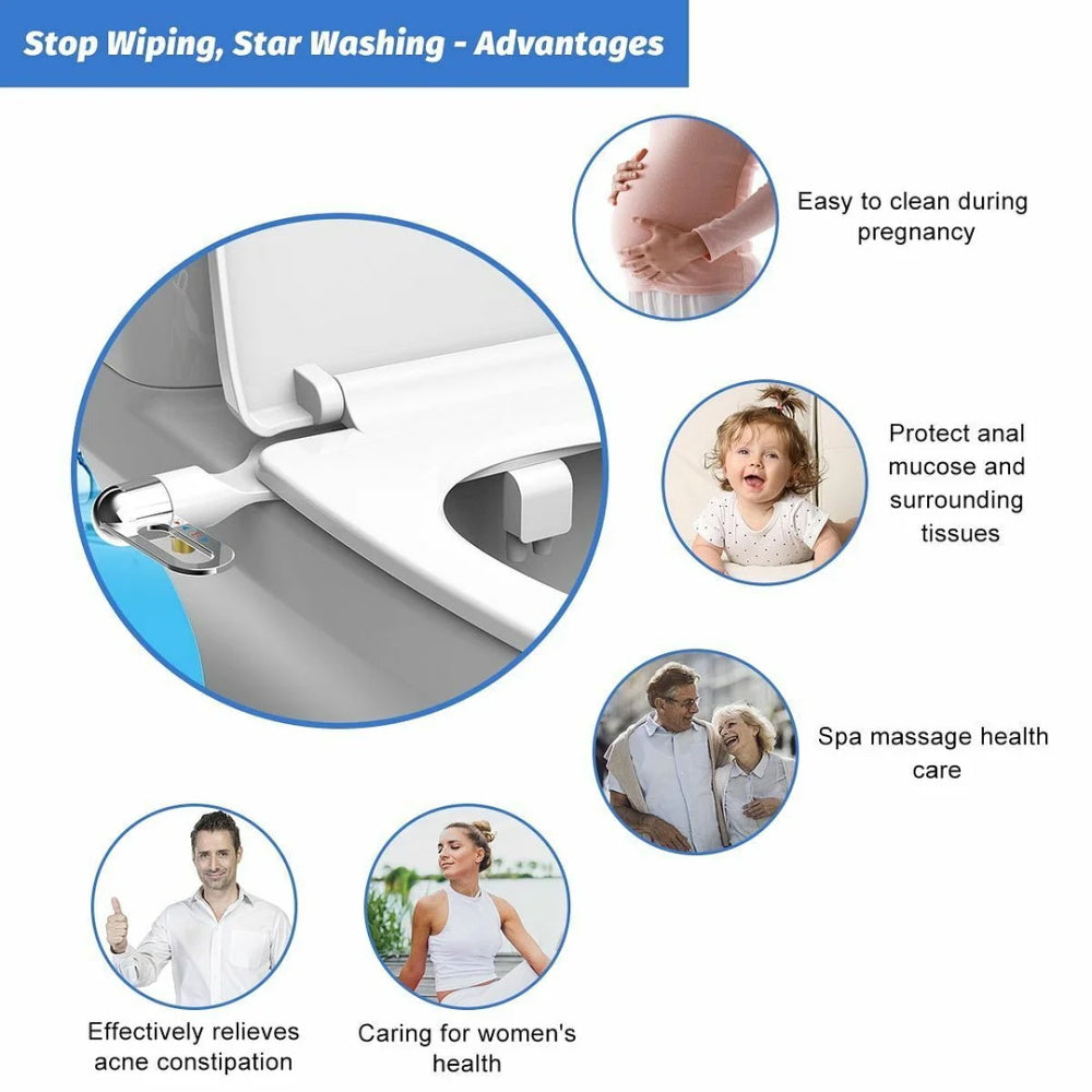 🚽 Hygiene Upgrade | Dual Nozzle Bidet Washer | Self-Cleaning & Easy Install 💦【-50%】