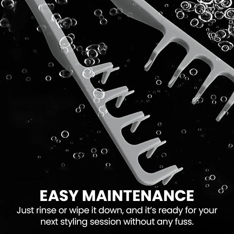 Wide-tooth volumizing comb – Professional styling comb
