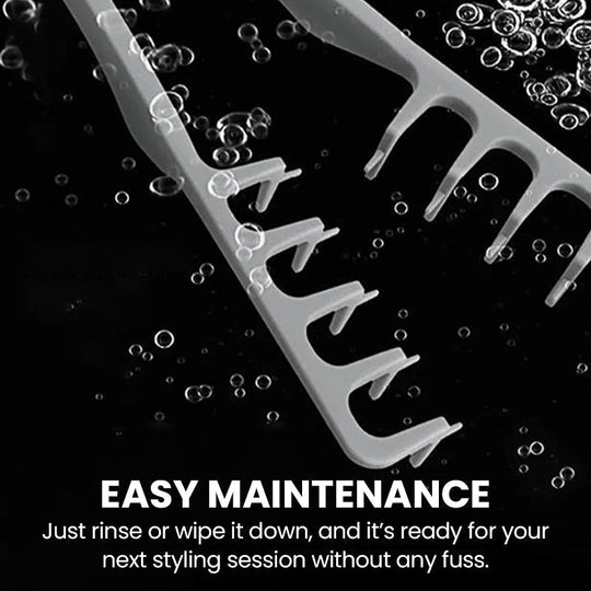 Wide-tooth volumizing comb – Professional styling comb