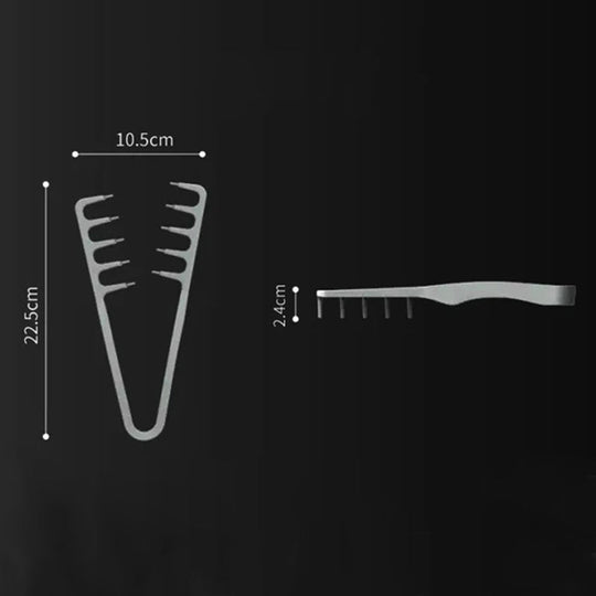 Wide-tooth volumizing comb – Professional styling comb