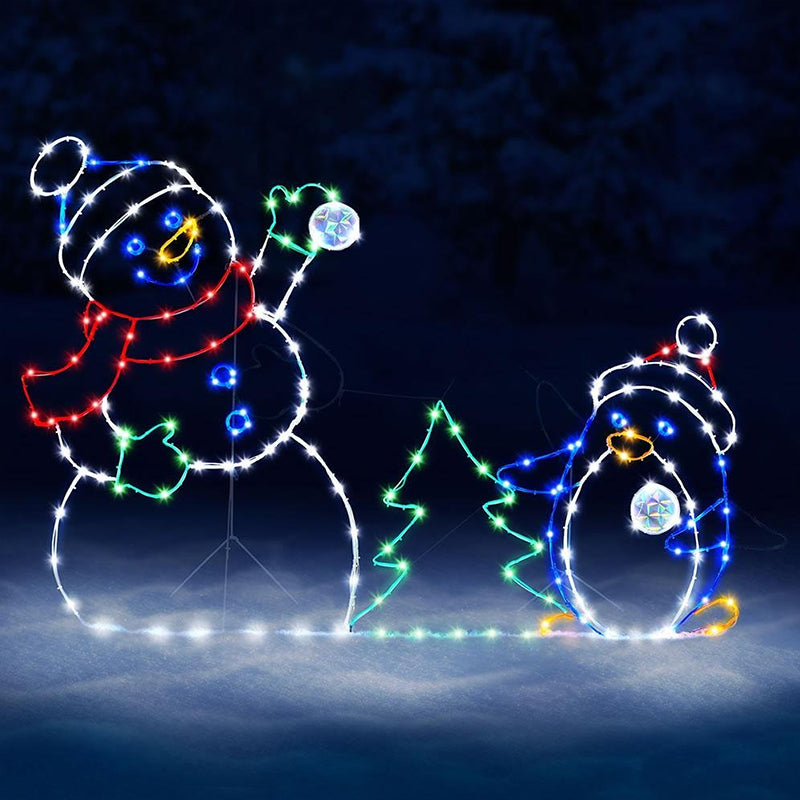 🎅Christmas big sale 49%OFF🎁Playful Animated Snowball Light✨