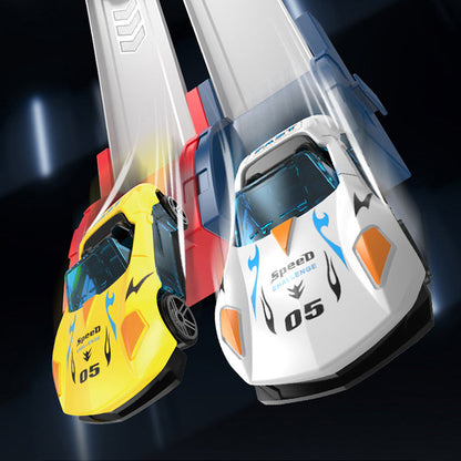 🏎️Dual Toy Car Launcher Racing Track Set for Kids⚡
