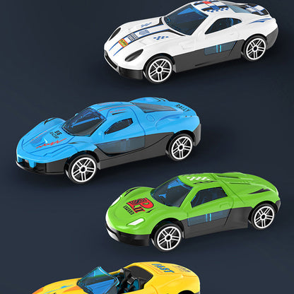 🏎️Dual Toy Car Launcher Racing Track Set for Kids⚡