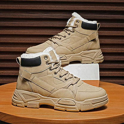 Men's Trendy Warm High-Top Ankle Boots