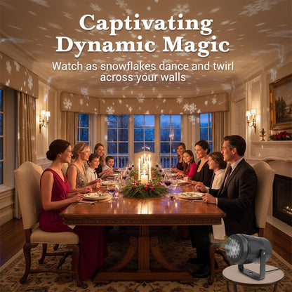 🎅Christmas Sale 50% OFF!!🎄50K+ SOLD! ✨LED Snowflake Projector Lamp