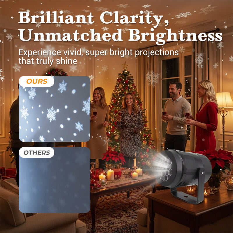 🎅Christmas Sale 50% OFF!!🎄50K+ SOLD! ✨LED Snowflake Projector Lamp