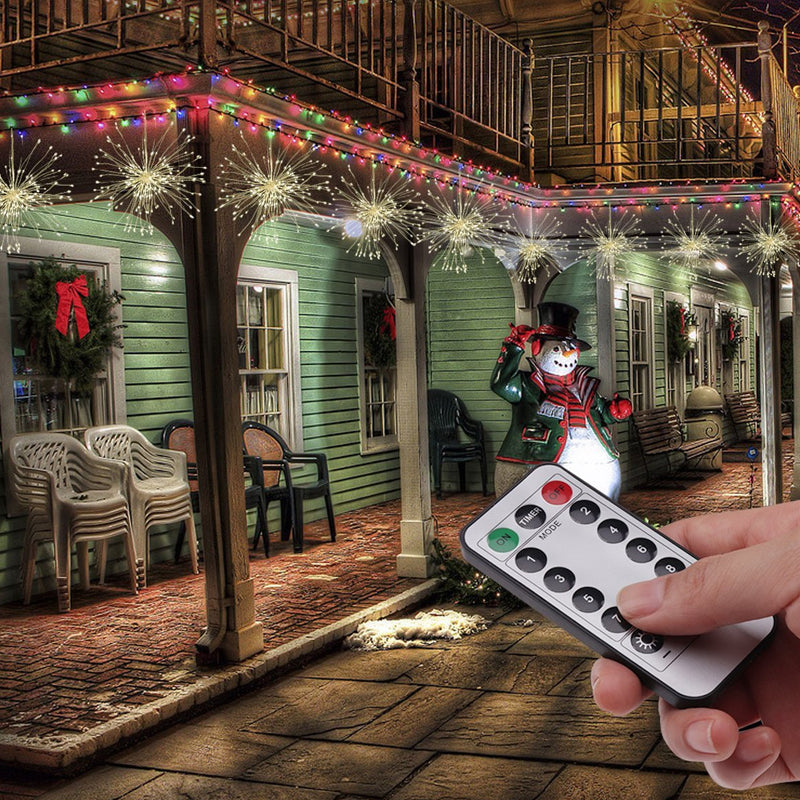 🔥Black Friday 50% OFF !! ✨Christmas Firework LED Copper Wire String Lights