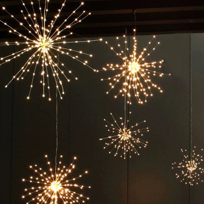 🔥Black Friday 50% OFF !! ✨Christmas Firework LED Copper Wire String Lights