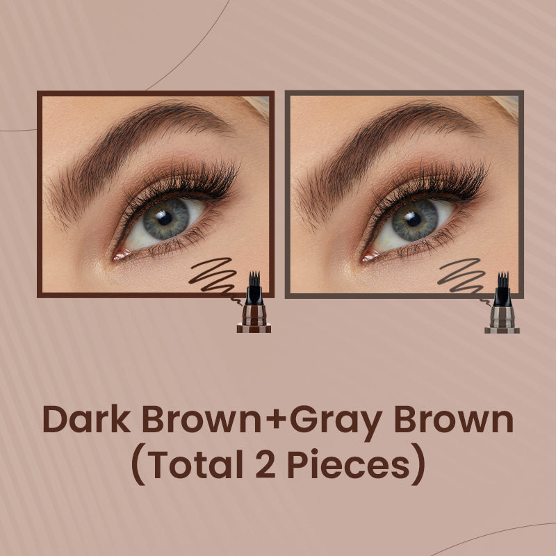 🔥Black Friday 50% OFF !! ✨Waterproof 4-tip Beard and Eyebrow Pen