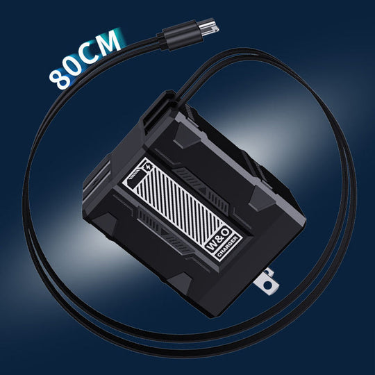 120W Retractable Fast Charger Cube