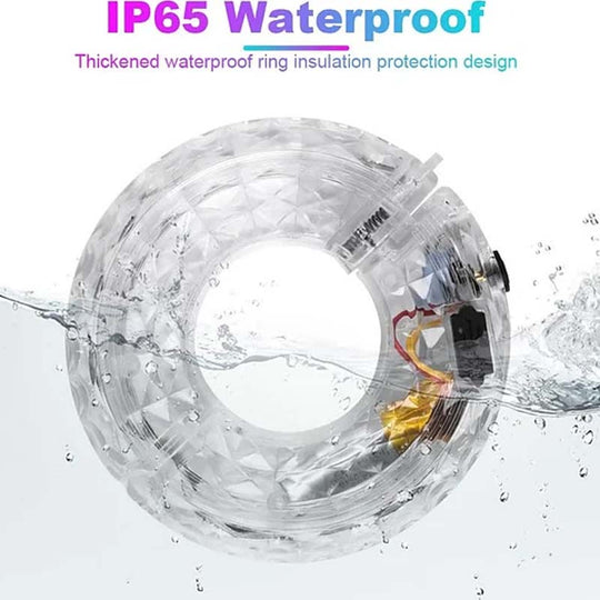 ✨ LED Cycling Wheel Hub Light for Night Riding