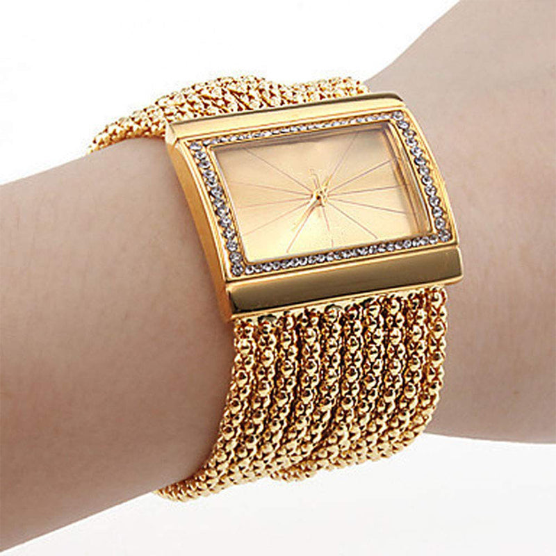 🎄🎁Christmas Special Offer: 50% OFF💥Ladies Rhinestone Quartz Square Watch