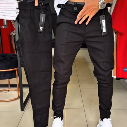 🖤Black Friday Sale:50% OFF🖤Men's Slim-Fit Pants with Adjustable Waist