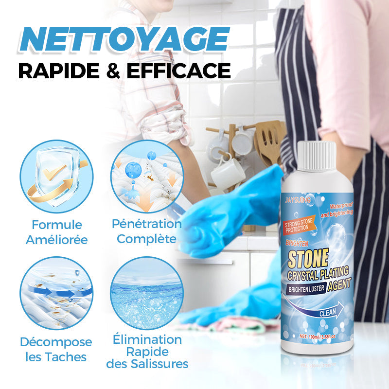 Limpador e renovador de pedras eficaz