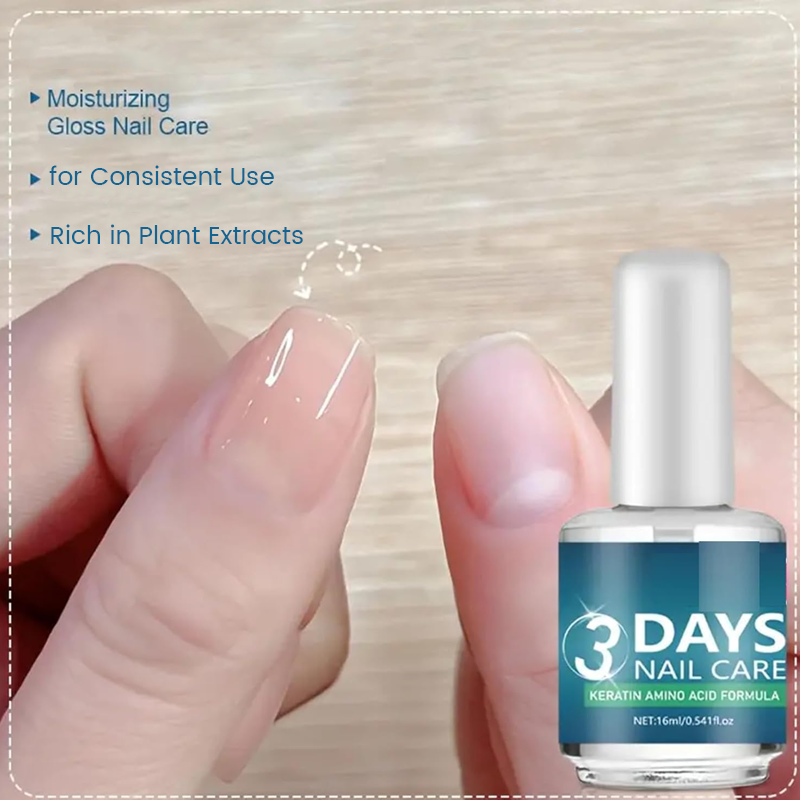 ⏰Buy 2 Get 1 Free! 💅High-Gloss Quick-Dry Nail Oil - Salon-Perfect Shine, Anytime, Anywhere!