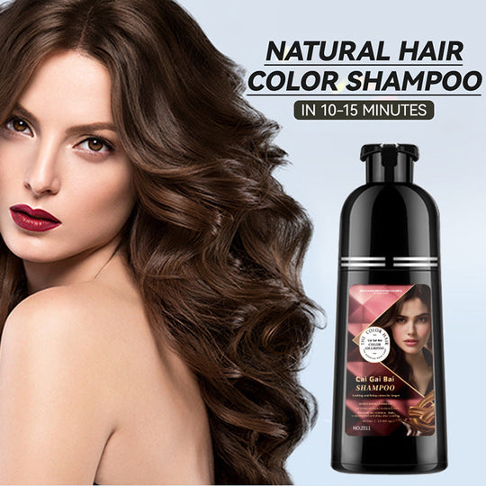 ⏳Time-Limited Special⏰3-in-1 Hair Coloring Shampoo, Plant Extracts for Vibrant Hair