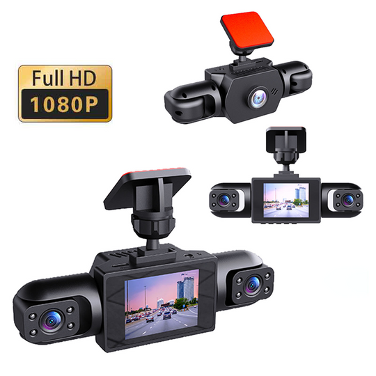 ⏳Limited-time 50% off⏰4-Lens 360° View Car Dash Cam🚗📹