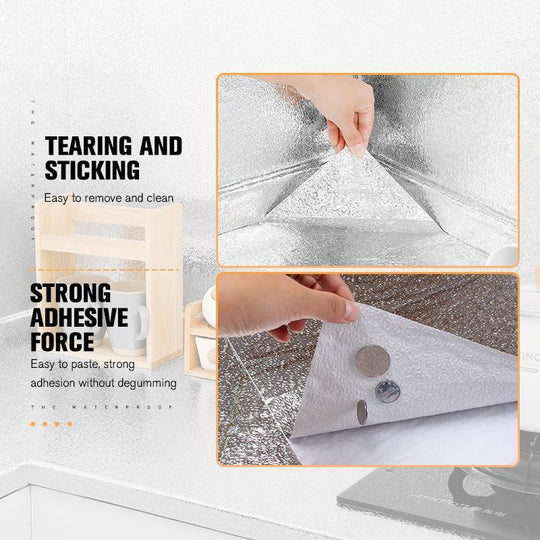 🏆 Last Day Special Price🔥 Kitchen Peel And Stick Wallpaper Backsplash Waterproof Kitchen Stickers