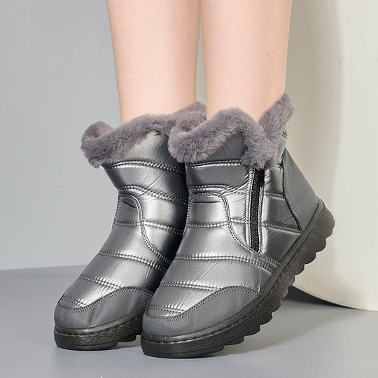 🎅Christmas Special Offer🔥Women's Waterproof Warm Ankle Snow Boots