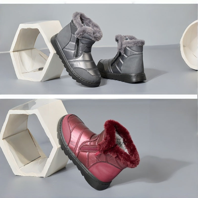 🎅Christmas Special Offer🔥Women's Waterproof Warm Ankle Snow Boots