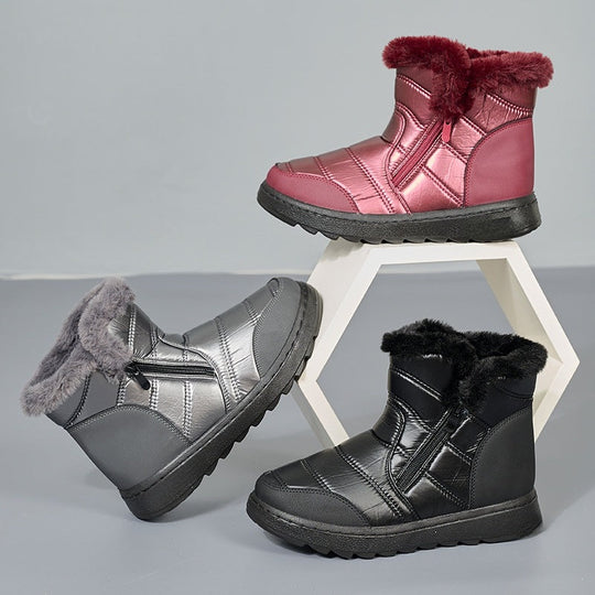 🎅Christmas Special Offer🔥Women's Waterproof Warm Ankle Snow Boots