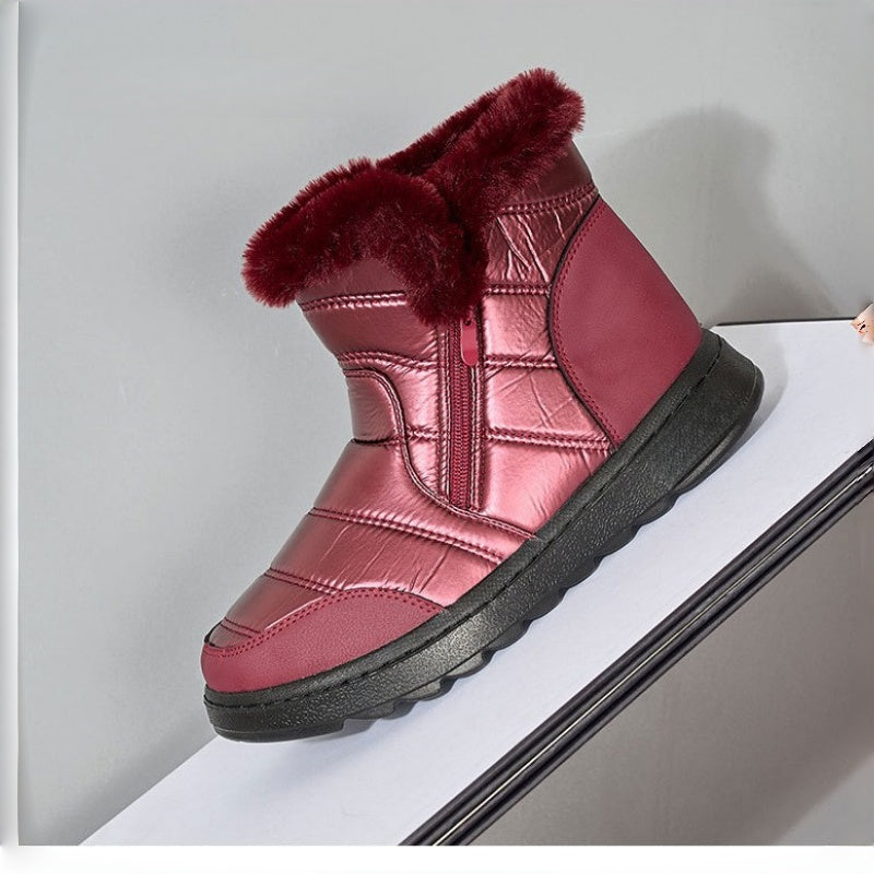 🎅Christmas Special Offer🔥Women's Waterproof Warm Ankle Snow Boots