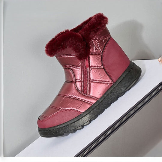 🎅Christmas Special Offer🔥Women's Waterproof Warm Ankle Snow Boots