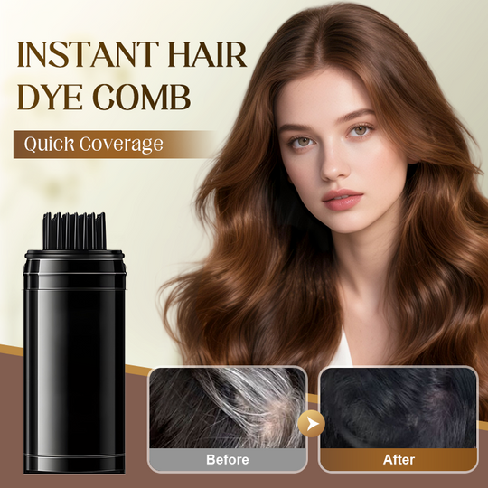 Only Today：BUY 1 GET 1 FREE🔥Instant Hair Dye Comb for Gray Hair