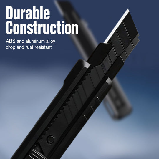 🔪 50 % DE RÉDUCTION MAINTENANT ! 🔥 Couteau utilitaire robuste et tranchant – Poignée ergonomique, verrouillage de sécurité et lame remplaçable ⚡