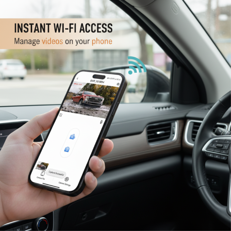 ⏳Limited-time 50% off📷1080P HD Dash Cam with Wi-Fi & Night Vision