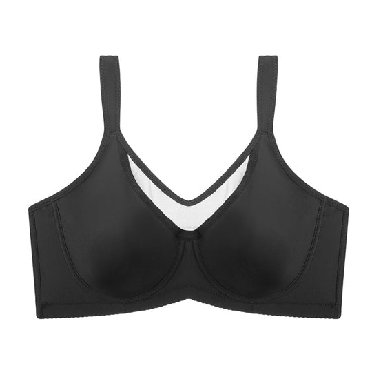 ⏳💐Hot Sale 50% !!🖤Women's Elegant Sheer Full Coverage Non-padded Plus Size Bra
