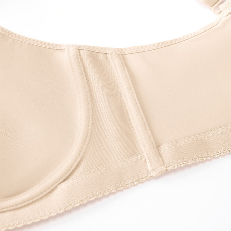 ⏳💐Hot Sale 50% !!🖤Women's Elegant Sheer Full Coverage Non-padded Plus Size Bra