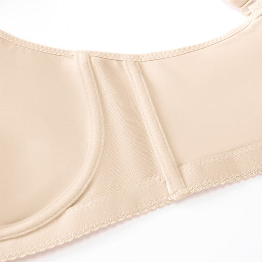 ⏳💐Hot Sale 50% !!🖤Women's Elegant Sheer Full Coverage Non-padded Plus Size Bra