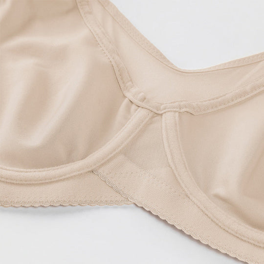 ⏳💐Hot Sale 50% OFF !!🖤Women's Elegant Sheer Full Coverage Non-padded Plus Size Bra