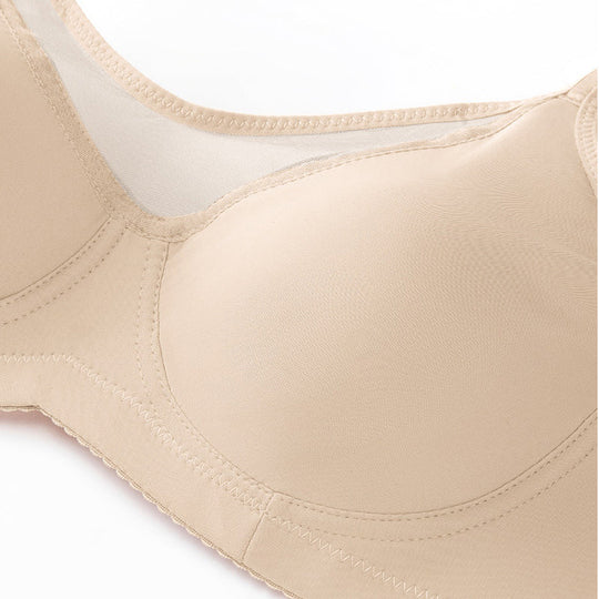 ⏳💐Hot Sale 50% !!🖤Women's Elegant Sheer Full Coverage Non-padded Plus Size Bra