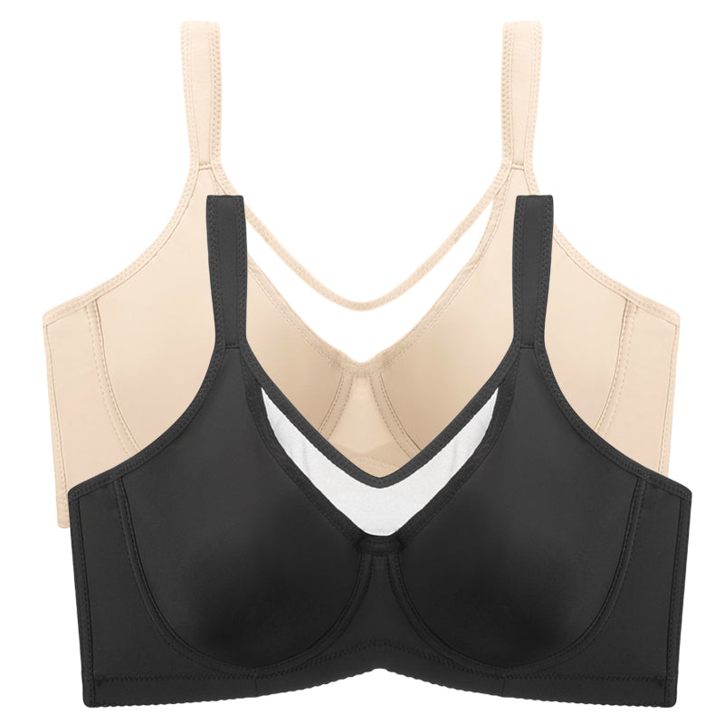 Comfort Cooling Minimiser Bra Full Coverage Underwired Seamless T-Shirt Bra