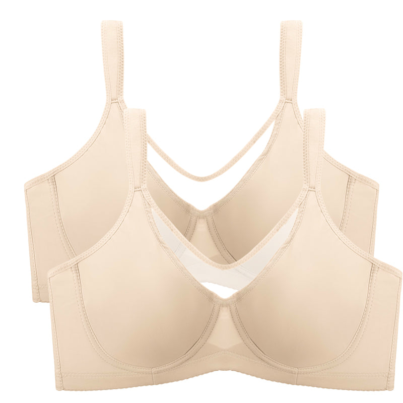 Comfort Cooling Minimiser Bra Full Coverage Underwired Seamless T-Shirt Bra