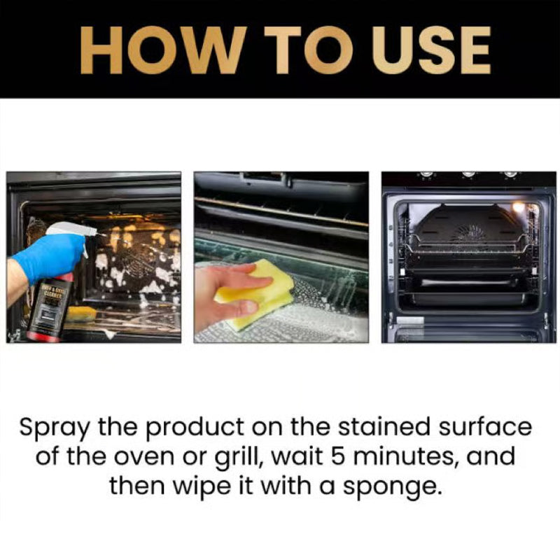 🧼 BUY 2 GET 1 FREE ! ✨ Oven & Grill Cleaner Spray 🔥