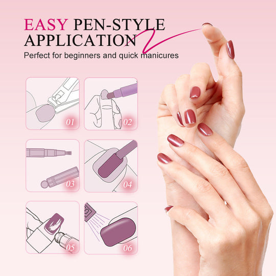🔥 2026 Hot Sale 49% OFF 🔥All-in-One Cat Eye Nail Gel Pen