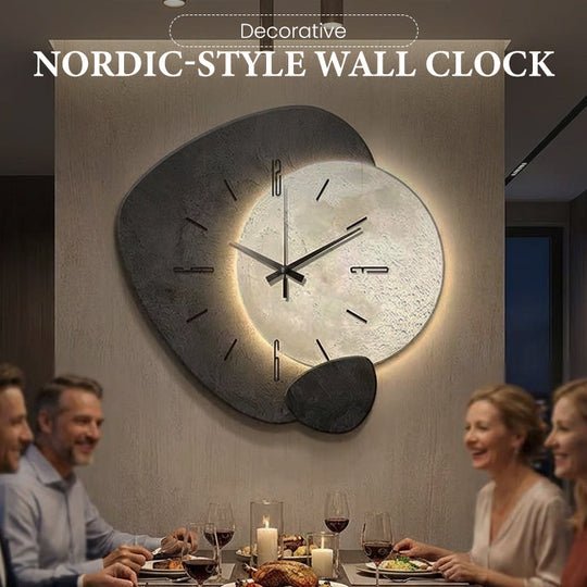 📢📢50%  OFF !! ⏰Decorative Nordic-Style Wall Clock