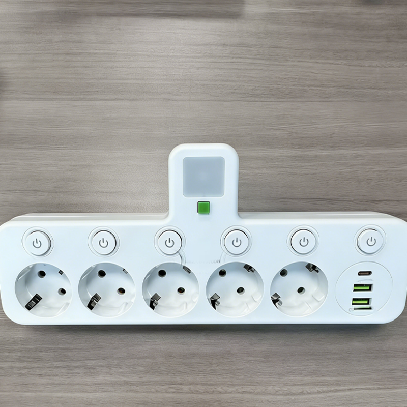 🔌 60% OFF NOW! ⚡ Smart Power Strip with USB – Overload Protection, USB-C Fast Charging & Child Safety 🔒