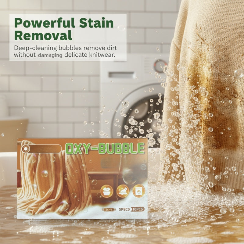 🧶 BUY 2 GET 3 FREE! ⚗️ Sweater Revive Tablets – Anti-Shrink, Restores Softness & Safe for Colors 🧺