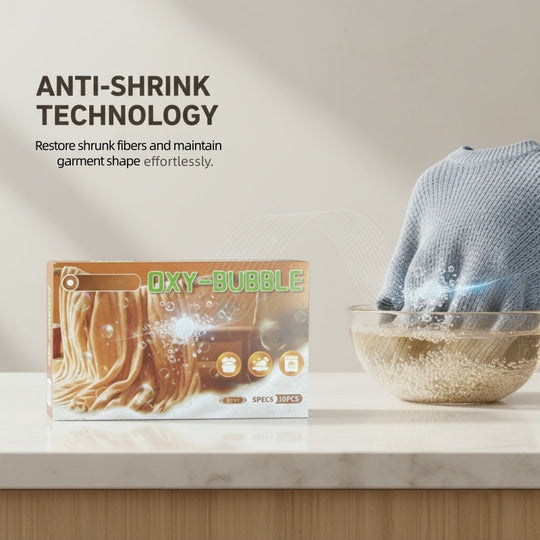🧶 BUY 2 GET 3 FREE! ⚗️ Sweater Revive Tablets – Anti-Shrink, Restores Softness & Safe for Colors 🧺