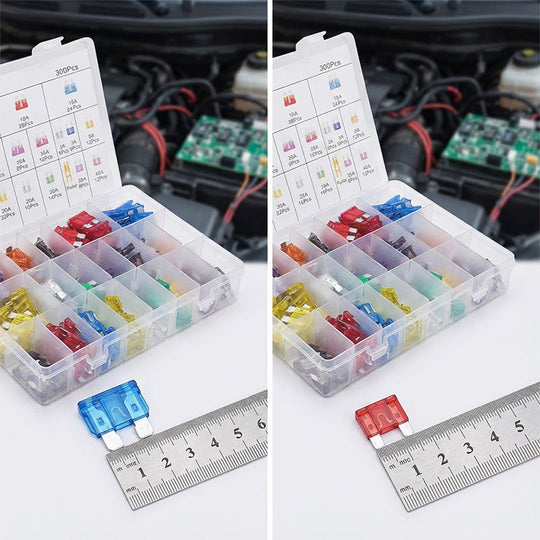 ⏰LAST DAY 50% OFF🛠️ 300PCS Car Fuse Assortment Kit