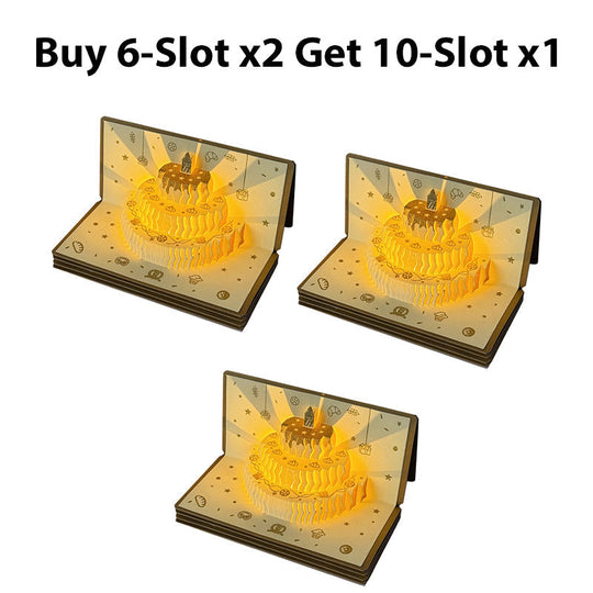 3D Pop-Up Musical Birthday Card with Money Holder