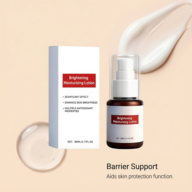 Loção facial hidratante iluminadora para pele radiante