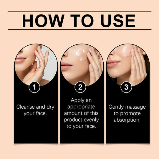 Loção facial hidratante iluminadora para pele radiante