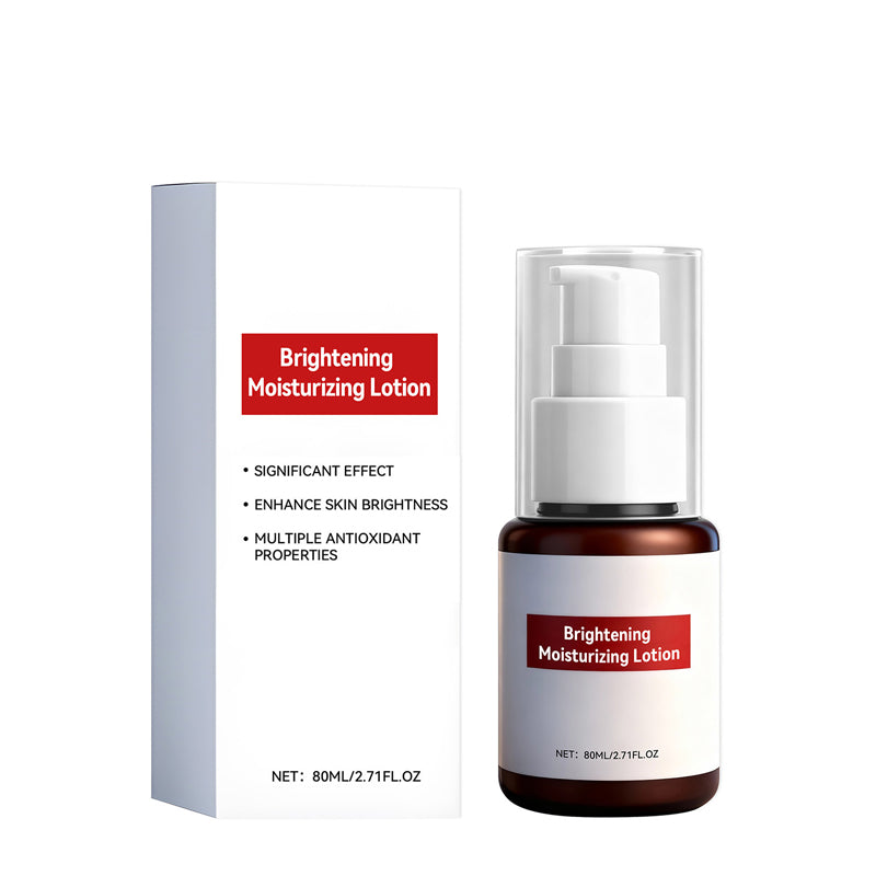 Loção facial hidratante iluminadora para pele radiante